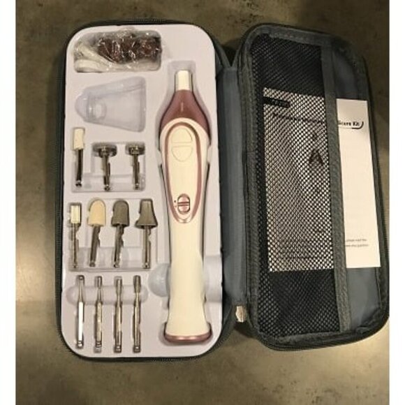 New 36-Piece Professional Manicure & Pedicure Kit, Cordless Nail Drill Machine - Picture 2 of 2